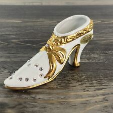 Capodimonte Collezione Polaris Swarovski Porceluan Heel Shoe Made in Italy tweedehands  verschepen naar Netherlands