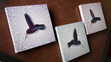 Hummingbirds triptych original for sale  Sherman Oaks