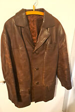 Vintage motorrad lederjacke gebraucht kaufen  Kalbach,-Niedererlenbach