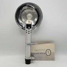 Graflex Flash Unit 3-Cell Lightsaber Handle Press Century w/ 7" Reflector, Clips for sale  Shipping to Canada
