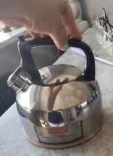 prestige lifetime stainless steel whistleing kettle with copper base Vintage for sale  Shipping to South Africa