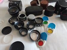 Vintage camera lenses. for sale  BOURNEMOUTH