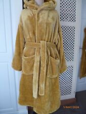 Used, COSY FUTON MUSTARD FLEECE DRESSING GOWN for sale  Shipping to South Africa