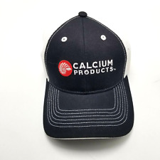 Fertilizante Calcium Products Sombrero Gorra Negro Malla Adulto Correa Ames Iowa B13D segunda mano  Embacar hacia Argentina