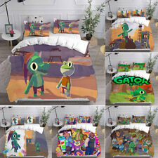 Usado, Capa de edredom Lil Gator jogo crocodilo 3D cama fronha colcha solteiro casal comprar usado  Enviando para Brazil