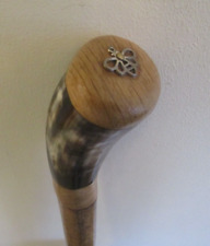 LOVELY COW HORN and OAK stick on HAZEL para caminhadas e caminhadas, usado comprar usado  Enviando para Brazil