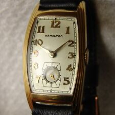 Męski zegarek na rękę z okresu II wojny światowej Vintage HAMILTON Curvex DOBRY STAN na sprzedaż  PL