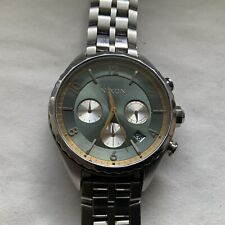 NIXON THE MINX CHRONO STAINLESS STEEL GENTS WATCH  for sale  Shipping to South Africa