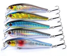 5pcs minnow fishing for sale  Shipping to Ireland