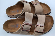 Birkenstock taupe suede for sale  SOUTHAMPTON