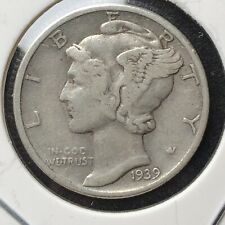 1939 mercury silver for sale  Shipping to Ireland