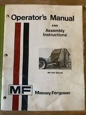 Massey ferguson operators for sale  FORFAR