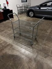 utility cart 3 wire shelves for sale  Torrance