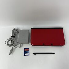 Nintendo 3DS XL Red Black Handheld Console w/Charger SPR-001 - Excellent Works for sale  Shipping to South Africa