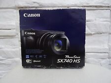 Câmera Digital Compacta Canon PowerShot SX740 HS 4K UHD 20.3MP - Preta (2955C001), usado comprar usado  Enviando para Brazil