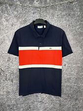 Camisa polo masculina Lacoste manga curta ajuste regular tamanho 6 (XL) comprar usado  Enviando para Brazil