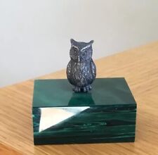 Tiny metal owl for sale  SANDY