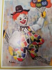 clown 1960s art prints for sale  Decorah