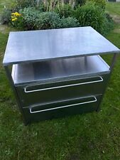 Stailess steel table for sale  WITNEY
