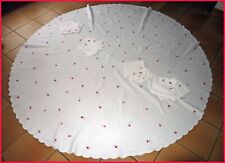 Nappe ronde blanche d'occasion  Herblay