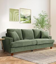 Comfy corduroy sofa for sale  Fontana