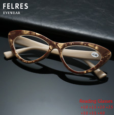 Usado, Óculos de leitura retrô olho de gato feminino armação completa lente transparente óculos da moda  comprar usado  Enviando para Brazil