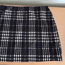 black white tartan skirt for sale  ST. NEOTS