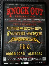 Knockout festival plakat gebraucht kaufen  Mainz