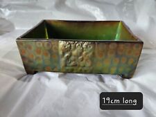 VINTAGE ZSOLNAY PECS HUNGARY IRIDESCENT Trough Bowl Vase Art Deco for sale  Shipping to South Africa