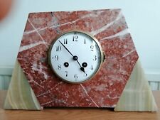 art deco clock marble for sale  SOUTHSEA