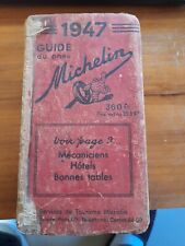 Guide michelin 1947 d'occasion  Sainte-Marie