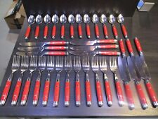 Piece red silverware for sale  Akron