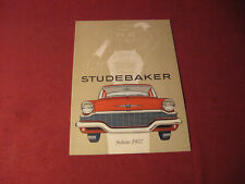 Folleto de ventas Studebaker 1957 folleto catálogo antiguo original segunda mano  Embacar hacia Argentina