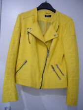 Bikerjacke nly gelb gebraucht kaufen  Dreieich