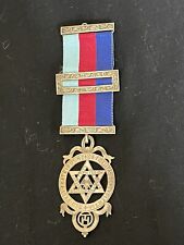Masonic medal sterling for sale  LEWES