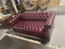 Hickory leather burgandy for sale  Cockeysville