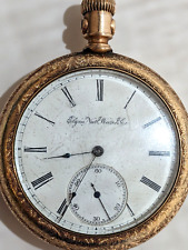 antique elgin pocket watch for sale  Doylestown