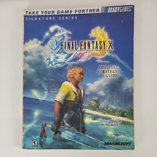 Final Fantasy X Official Streategy Guide Bragy Games (No Poster) for sale  Canada