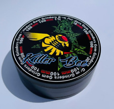 Herb Grinder 4" Large Metal Tobacco Crusher GEM GRINDERS - BEES for sale  Shipping to South Africa