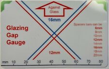 Glazing Gap Gauge, window thickness,for Measuring Gap in Double Glazing Panels, used for sale  Shipping to South Africa