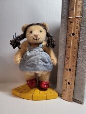 FRANKLIN MINT WIZARD OF OZ HEIRLOOM TEDDY BEAR COLLECTION DOROTHY  for sale  Shipping to South Africa