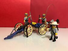 Playmobil Western carreta artilleria campaña sudista confederada ACW Oeste 3784, usado comprar usado  Enviando para Brazil