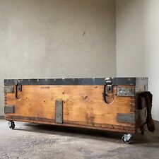 Vintage military chest for sale  Shipping to Ireland