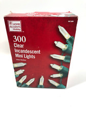 300-Luzes Transparentes Mini Luzes Incandescentes de Natal Férias Fique Acesa Cordão 69,9", usado comprar usado  Enviando para Brazil