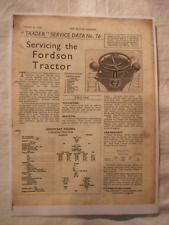 1939 standard fordson for sale  Shipping to Ireland