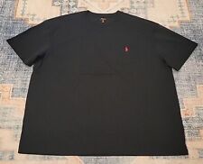 Camiseta polo masculina Ralph Lauren 3XB grande preta com bolso de pônei vermelho comprar usado  Enviando para Brazil
