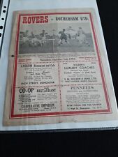 Doncaster rovers rotherham for sale  ASHFORD