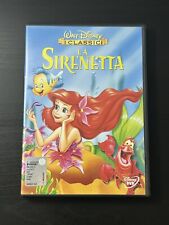Sirenetta dvd disney usato  Italia