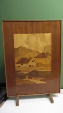 Wooden inlay marquetry for sale  BIGGAR