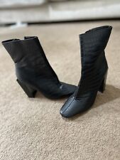 Snake skin boots for sale  LONDON